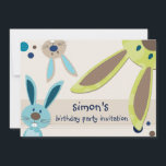 KINDEREN VERJAARDAGSFEESTJE UITNODIGEN schattige k Kaart<br><div class="desc">Een heerlijk brutale uitnodiging voor het verjaardagsfeest van uw kind zal de gasten zeker verbazen! Deze trendy kleine uitnodiging is geschikt voor elke leeftijd en kan worden aangepast voor vele gelegenheden gewoon de tekst aan te passen - het is gewoon zo gemakkelijk! Instellen als een sjabloon is het eenvoudig voor...</div>