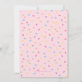 KINDEREN VERJAARDAGSFEESTJE UITNODIGEN schattige k Kaart (Achterkant)