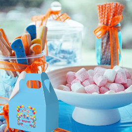 Kinderen Verjaardagsgunstbox met ballonnen Bedankdoosjes