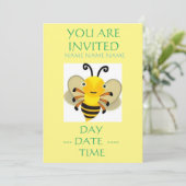 kinderen verjaardagsuitnodigingen ensemble kaart (Staand voorkant)