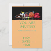 kinderen verjaardagsuitnodigingen ensemble kaart (Voorkant)