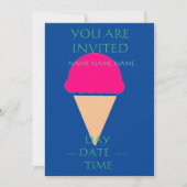 kinderen verjaardagsuitnodigingen kaart (Voorkant)