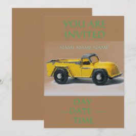 kinderen verjaardagsuitnodigingen kaart