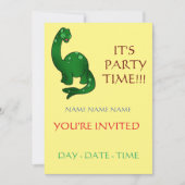 kinderen verjaardagsuitnodigingen kaart (Voorkant)