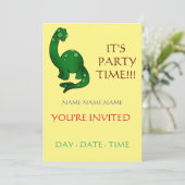 kinderen verjaardagsuitnodigingen kaart (Staand voorkant)