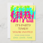 kinderen verjaardagsuitnodigingen kaart (Voorkant)