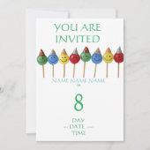 kinderen verjaardagsuitnodigingen kaart (Voorkant)