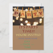 kinderen verjaardagsuitnodigingen samenkomen kaart (Voorkant)