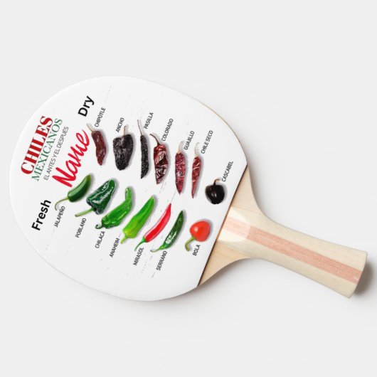 Kinderen, vers en droog Thunder_Cove Tafeltennisbatje (Zijkant)