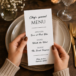 Kinderen Verwacht Restaurant Menu Zwangerschapsaan