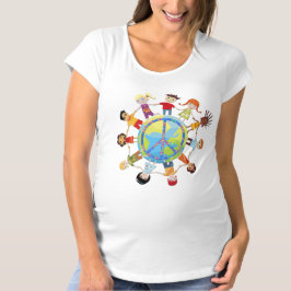 Kinderen verzamelen zich over de hele wereld voor  t-shirt