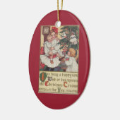  kinderen Victoriaans Ornament kerstbomen (Links)