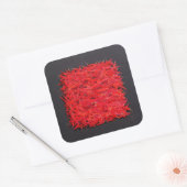 Kinderen Vierkante Sticker (Envelop)