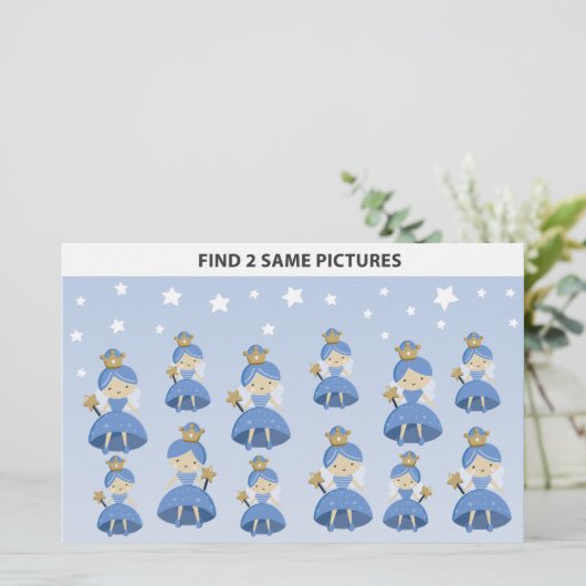 Kinderen vinden 2 Afbeeldingen met dezelfde tand a (Staand voorkant)