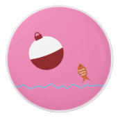 Kinderen Vis en Aas Keramische Knop (Voorkant)