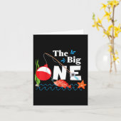 Kinderen Vist de grote 1 jaar eerste verjaardag l Kaart (Gele Bloem)