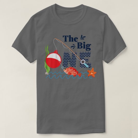Kinderen Vist de grote 1 jaar eerste verjaardag l T-shirt (Design voorkant)
