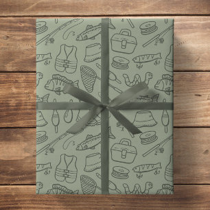 Kinderen Visuitrusting Visser Wandelen Kamperen Gr Cadeaupapier