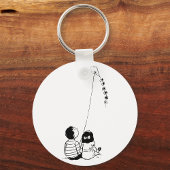 Kinderen Vlieger Silhouet Sleutelhanger