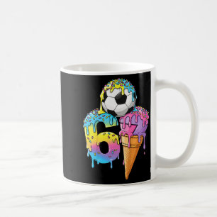 Kinderen Voetbal Drip Ijs Nummer 67 Jongens Voetba Koffiemok