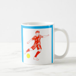 Kinderen voetbal mok
