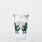 Kinderen Voetbal Personaliseer Acryl Drinkbeker (Rechts)