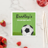 Kinderen Voetbal Verjaardagsfeestje Servetten (Insitu)