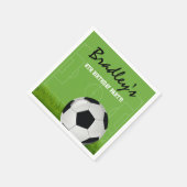 Kinderen Voetbal Verjaardagsfeestje Servetten (Hoek)