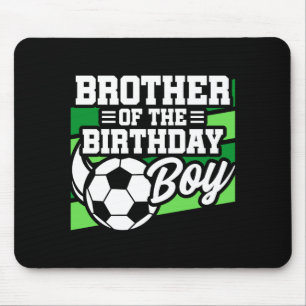 Kinderen Voetbal Voetbal Feest Broer Van Verjaarda Muismat