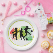 Kinderen Voetbalfeestje  Papieren Bordje (Feest)