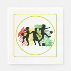 Kinderen Voetbalfeestje  Servet