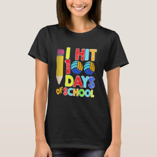 Kinderen Volleybal 100e Dag Van School Ik Heb 100 T-shirt