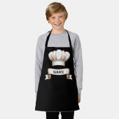 Kinderen & Volwassenen Chef Naam Ontwerp – Maatwer Schort (Gedragen)