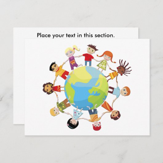 Kinderen voor de wereldvrede (Voorkant / Achterkant)