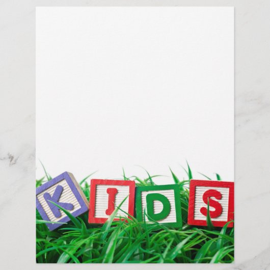 Kinderen voor gebruik buitenshuis flyer (Voorkant)