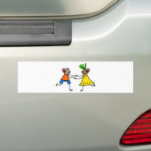 Kinderen voor hoorhulp bumpersticker (Op auto)