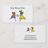 Kinderen voor hoorhulp visitekaartje (Voorkant / Achterkant)