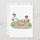 Kinderen voor kampvuur kaart (Voorkant)