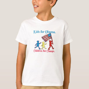 Kinderen voor Obama T-shirt