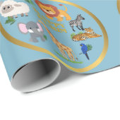 Kinderen voor Purim Wrapping Paper 30" Cadeaupapier (Rol Hoek)