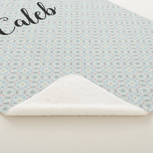 Kinderen voor Seashell Pattern Sherpa Deken (3/4)