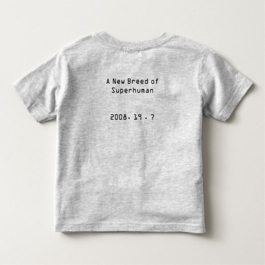 Kinderen voor T-shirt met driehoeksbal (Achterkant)