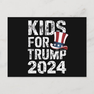 Kinderen Voor Trump VS Verkiezingen 2024 Briefkaart