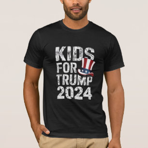 Kinderen Voor Trump VS Verkiezingen 2024 T-shirt