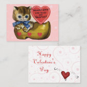 Kinderen voor Valentijnen Notitiekaartje (Voorkant / Achterkant)