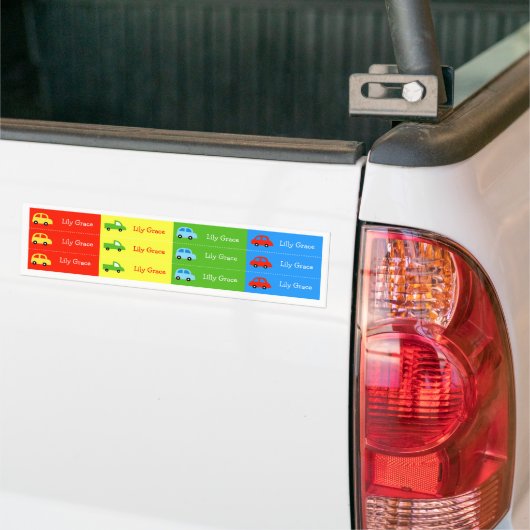 Kinderen voor vrachtwagens Super Cup Waterdichte l Bumpersticker (Op Truck)