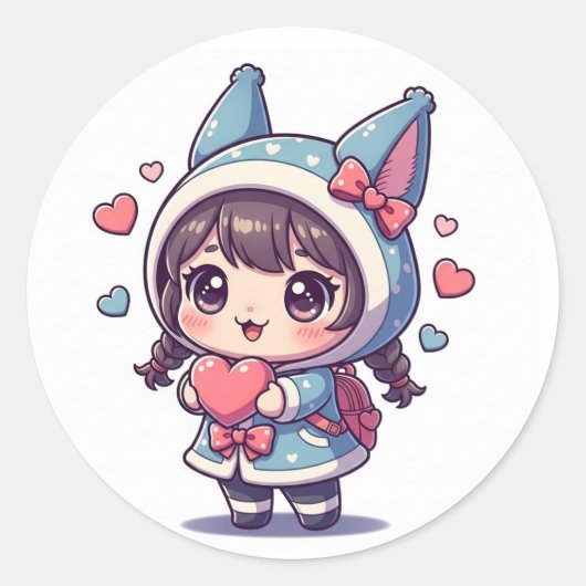 Kinderen Vriendelijk & Speelse Sticker (Voorkant)