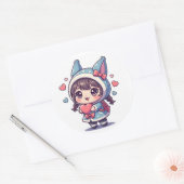 Kinderen Vriendelijk & Speelse Sticker (Envelop)