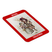  Kinderen Vrolijk Kerstmagneet Magneet (Rechterzijde)