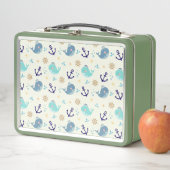 Kinderen Walvissen Metaal Lunchbox (In situ)